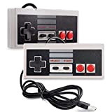 TRIXES 2 Pack NES se ressemblent contrôleurs - Retro Gaming USB Digital Keyboards pour Ordinateur PC, Mac, Raspberry Pi, Wii ...