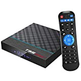 TUREWELL Android Box, T95 MAX+ Android 9.0 TV Box Amlogic S905X3 Quad-Core Cortex-A55 4GB RAM 32Go ROM Media Player with ...