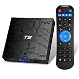 TUREWELL T9 Android 9.0 Boîtier TV 2 Go RAM/16 Go ROM Support 2.4/5.0 GHz WiFi BT4.0 RK3318 Quad-Core 4K 3D ...