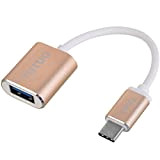 TUTUO Adaptateur USB Type C vers USB-A 3.0 5Gbps Connecteur OTG Câble pour Google Pixel 4 XL, oneplus 7t Pro，Redmi ...