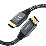 Twozoh Câble HDMI 1M, 4K Câble HDMI 2.0 Haute Vitesse, Cable HDMI à Cordon braqué 1080p 720p Compatible avec PS5, ...