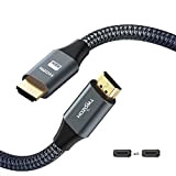 Twozoh Câble HDMI 3M, 4K Câble HDMI 2.0 Haute Vitesse, Cable HDMI à Cordon braqué 1080p 720p Compatible avec PS5, ...