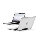 U by UAG [U] Lucent Case pour Apple MacBook Air 13" (M2 - 2022) Housse [Air-Soft Coins, Snap-on Installation, Résistance ...