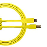 UDG GEAR Câble USB 2.0 (C-B) – Câble USB 2.0 C vers B, jaune, 1,5 m