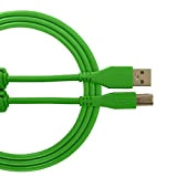 UDG U95001GR Câble USB 2.0 (A-B) – Audio haute vitesse optimisé USB 2.0 A mâle vers B mâle, Vert, 1 ...