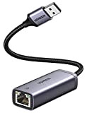 UGREEN Adaptateur Ethernet USB 3.0 vers RJ45 1000 Mbps Adaptateur USB RJ45 Réseau Gigabit en Nylon Tressé Supporte Windows Mac ...