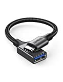 UGREEN Adaptateur USB C vers USB 3.0 5Gbps OTG Câble Type C Mâle vers USB A Femelle Nylon Tressé Aluminium ...