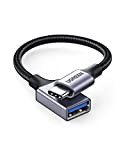 UGREEN Adaptateur USB C vers USB 3.0 5Gbps OTG Câble Type C Mâle vers USB A Femelle Nylon Tressé Aluminium ...