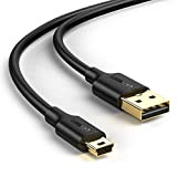 UGREEN Câble Mini USB Câble USB 2.0 Type A vers Mini B Charge et Sync Compatible avec Manette PS3 Calculatrice ...