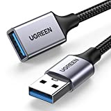 UGREEN Câble Rallonge USB 3.0 5Gbps Câble Extension USB 3.0 Mâle A vers Femelle A Compatible avec Oculus Rift, Clé ...