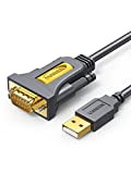 UGREEN Câble Série Câble RS232 USB Adaptateur USB vers DB9 Mâle Compatible avec Windows 10 8 7 MacOS Linux pour ...