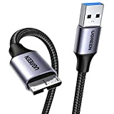 UGREEN Câble USB 3.0 Mâle A vers Micro B Câble Disque Dur Externe Nylon Tressé Compatible avec Boîtier Disque Dur ...