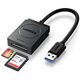 UGREEN USB 3.0 Lecteur de Carte SD Micro SD Adaptateur de Carte SD 5Gbps Transfert Rapide Accès Simultané à 2 ...