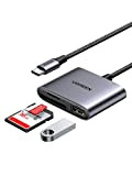 UGREEN USB C Lecteur de Carte SD avec Port USB Adaptateur Carte Micro SD en Aluminium 5Gbps Supporter 2 Cartes ...