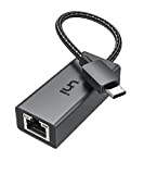 uni Adaptateur USB C vers Ethernet (Plug & Play), Adaptateur Type C Réseau Compatible Thunderbolt 3/4 - Haute Vitesse 1 ...