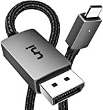 uni Câble USB C vers DisplayPort 8K@60Hz DP 1.4 (4K@120 Hz, 2K@240 Hz, 5K@120 Hz) Prend en Charge HRD, HBR3, ...