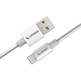 UNIQO Câble USB 2.0 Micro USB anti-nœuds en nylon pour chargement et transfert de données 1 mètre pour smartphones Android, ...