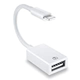 Unitrox Adaptateur USB pour Appareil Photo, USB 2.0 Femelle OTG Câble de Synchronisation de Données pour Phone11 x 8 7 ...