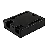 UNO R3 ABS Cas | Boîtier De Protection pour Arduino UNO R3 (Noir/Transparent) (Noir)