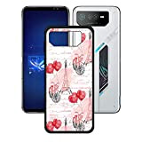 UOJCKJSZ pour ASUS ROG Phone 6 Pro Antichoc Coque, Haute qualité Housse Bumper Case Anti-Chute Cover TPU Silicone de Protection ...