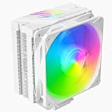 upHere 5 Heatpipes Sync 5v 3pin ARGB LED 120mm PWM Ventilateur de Processeur Cooler CPU Gaming Fan Refroidisseur, Intel LGA ...