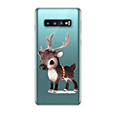 Uposao Coque pour Samsung Galaxy S10e,Étui Transparent Motif Jolie Cool Silicone Gel TPU Souple Ultra Slim Ultra Hybrid Case Bumper ...