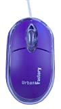 Urban Factory - Krystal Mouse - Souris - Filaire - USB - Violet