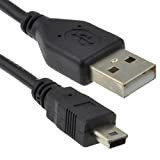 USB 2,0 24AWG Hi-Speed A Vers mini-B 5 Broches câble Alimentation & Données Cordon 3 m [3 mètre/3m]