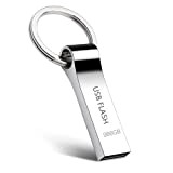 USB Flash Drive, USB 3.0 Ultra High Speed Flash Memory Stick Portable Metal Thumb Drive with Rotated Design Compatible with ...