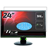 VacFun Lot de 2 Anti Lumière Bleue Protection d'écran, Compatible avec AOC G2460 / G2460PF / G2460PQU 24" Display Monitor, ...