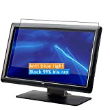 Vaxson 2 Pièces Anti Lumière Bleue Film Protecteur d'écran, compatible avec EloTouch LCD E107766 22" Monitor [pas en Verre Trempé] ...