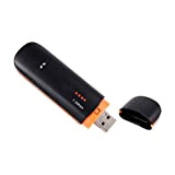 VBESTLIFE Dongle Réseau USB Portable, Adaptateur Modem de Haute Vitesse 7.2Mbps Carte SIM SD sans Fil 3G Compatible pour Windows ...