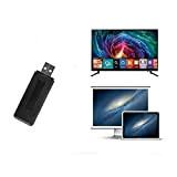 Velidy Adaptateur Wi-Fi sans fil USB pour Smart TV Samsung WIS12ABGNX et WIS09ABGN, 802.11ac, 2,4 GHz et 5 GHz, double ...