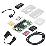Vemico Raspberry Pi Zero 2W Kit Five Times Faster 1GHz Quad-Core Arm Cortex-A53 CPU/RP3A0/512MB of SDRAM/Câble HDMI/USB-OTG Adaptateur