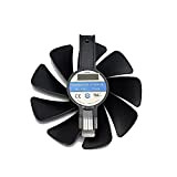 Ventilateur de Carte GraphiqueVentilateurs de carte graphique, ventilateur de refroidissement CF1015H12D Fit for Sapphire Radeon RX 470 480 580 570 ...