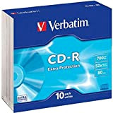 Verbatim 43415 CD-R 80 mn 52X 700 Mo Extra protection - Spindle de 10