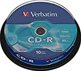 VERBATIM 43725 10 x CD-R 700 Mo (80 Min) 52 Broches