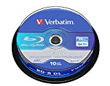 Verbatim (43746) : BD-R DL 6x 10-pack : Blu-Ray Optical Media