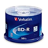 VERBATIM 98397 Disque Vierge Blu-Ray BD-R 25 Go 50 pièce(s) - Disques Vierges Blu-Ray (BD-R, 25 Go, 6X, Boîte à ...