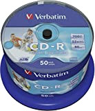 Verbatim DataLifePlus 50 x CD-R 700 Mo 52x Surface imprimable large Spindle