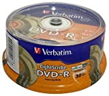 Verbatim DVD-R 4.7GB 16X LightScribe 30pk Spindle