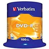 VERBATIM DVD-R/4.7GB 16xsd AdvancedAZO Spdl 100