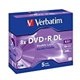 Verbatim DVD+R DL x 5 8.5 Go