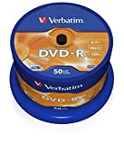 Verbatim DVD-R, General, 16X, 4.7GB Matt Silver,50 Pack, 43548 Matt Silver,50 Pack