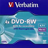 Verbatim DVD-RW Matt Silver 4,7 Go DVD+R