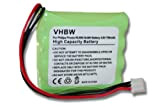 vhbw Batterie Compatible avec Marantz RC5200, RC5400, RC9200, RC9500, TS5200, TSU3000, TSU3500 télécommande Remote Control (750mAh, 4,8V, NiMH)
