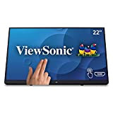 ViewSonic TD2230 Moniteur à écran Tactile 22" Full HD, capacitif projeté 10 points, 200 nits, VGA, HDMI, DisplayPort, 2x USB, ...