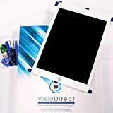 Visiodirect Ecran Complet pour iPad Air 2 Blanc vitre Tactile + ecran LCD + Outils
