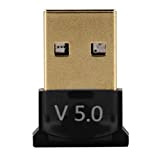 Vklopdsh Adaptateur USB Bluetooth 5.0 Dongle sans RéCepteur StéRéO ExpéDiteur Audio pour PC Ordinateur Portable ÉCouteur ÉMetteur TV.