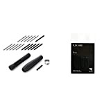 Wacom Kit d'Accessoires Professionnel pour Stylet Grip Pen & Pack de 5 Mines de Rechange Souples pour Stylet d'Intuos Pro ...